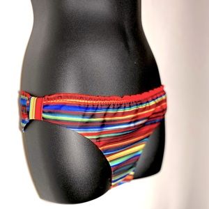 Becca by Rebecca Virtue Bikini Swim beach Suit Short Purple Pale Peach